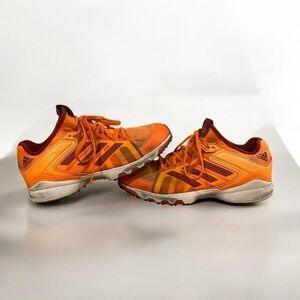 Adidas Orange Field Hockey Turf Shoes LUX size M7 W8